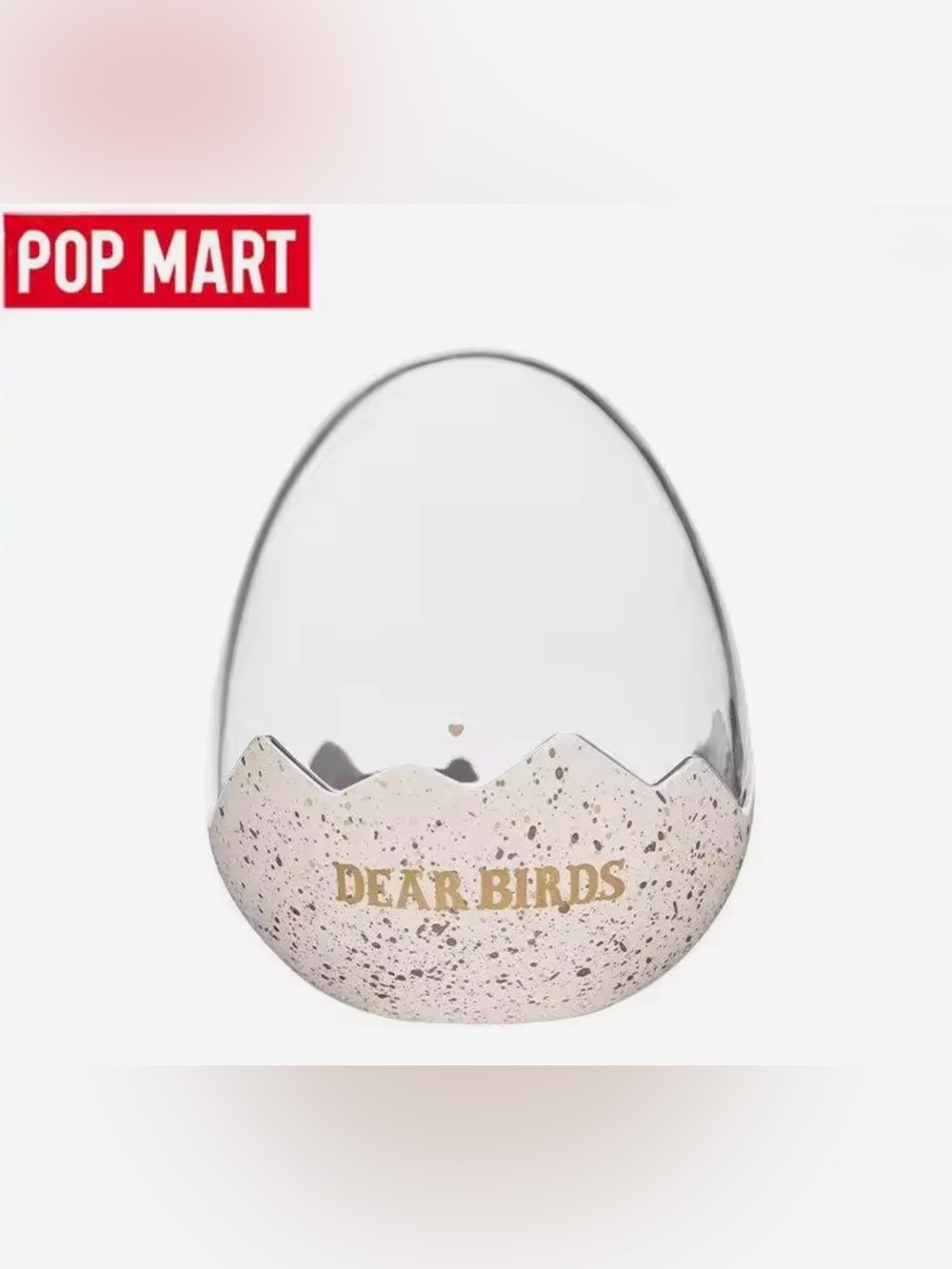 Dear Birds Speckled Egg Display Case